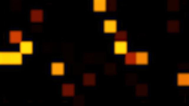 Blocks Random Fractal Animated