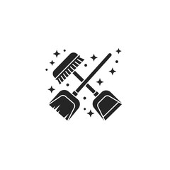 Cleaning Tools Logo Design.