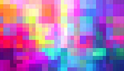 Colorful pixelated abstract background