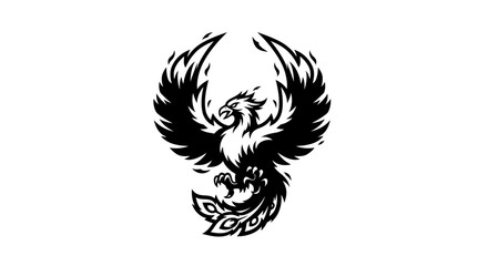 Naklejka premium eagle tattoo design