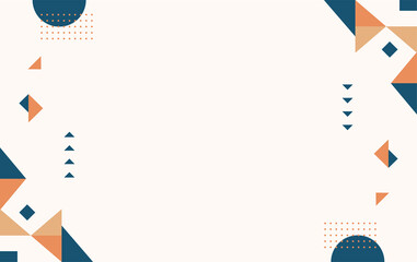 Flat brown minimalist abstract background	