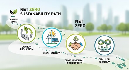 Net Zero Sustainability Path: Carbon Reduction to Circular Econo