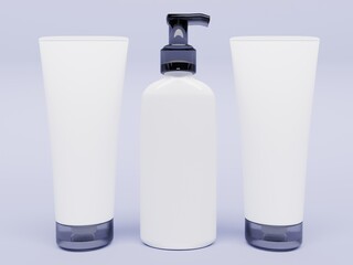 Cosmetic Tubes and Pump Bottle Skincare Packaging