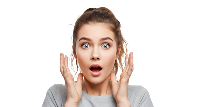 Surprised Teen Expression