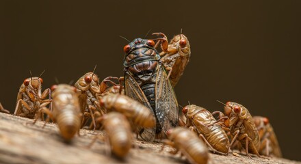 Cicadas And Nymphs Branch 