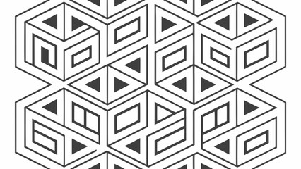 seamless geometric pattern