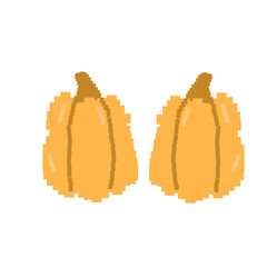 pumpkin pixel shape