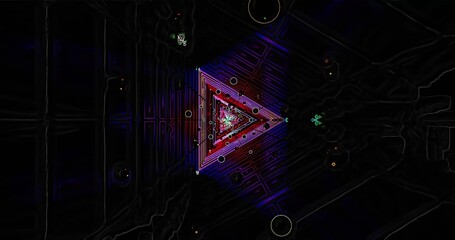 Vibrant geometric pattern sparks interest