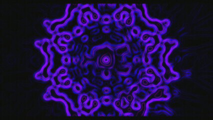 Vibrant abstract with swirling patterns