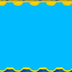 Sunrise Tessellation Border