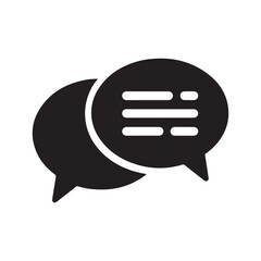 vector speech bubble icon