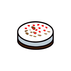 Dessert Topping Icon