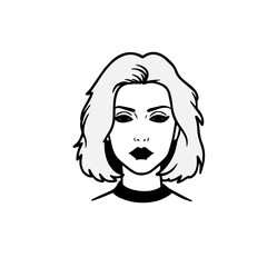 Mysterious Woman Portrait