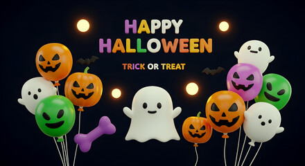 Happy Halloween Balloons