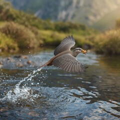 canada goose swimming in water