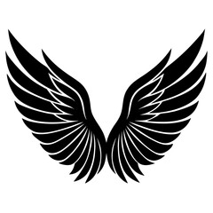 Obraz premium vector wings of a bird