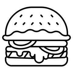 Hamburger Line Icon