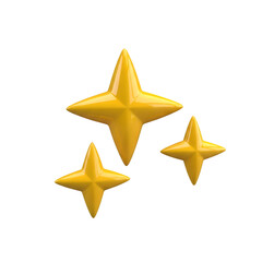 Obraz premium Golden Stars A Sparkle of Brilliance and Achievement