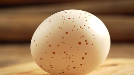 Close-up of a decorative egg