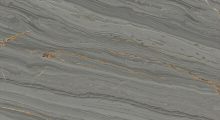 Elegant gray marble texture with golden veins creating luxurious patterns