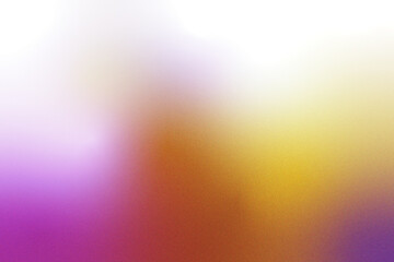 Obraz premium Abstract colorful background with a grainy texture and blurred gradient isolated on transparent background