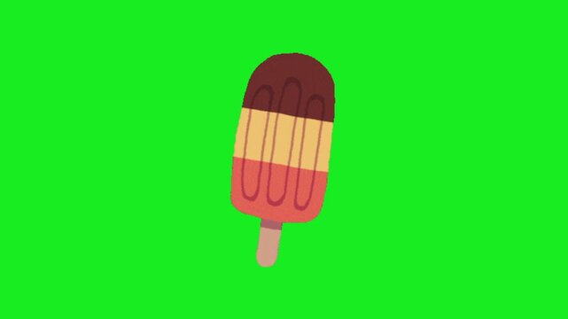 vector illustration of a ice cream