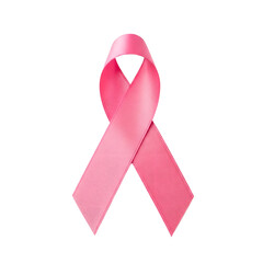 Pink Ribbon: Breast Cancer Awareness Symbol Hope Support


