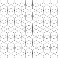 Fototapeta premium Seamless pattern geometric. black and white background. 2