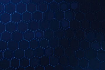 Abstract hexagonal grid pattern