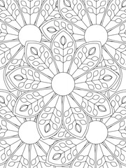 Easy Petals: Flower Coloring for Kids