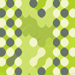 Seamless Geometric Rounded Squares Pattern Vector