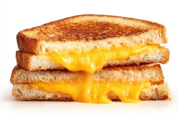 Melted cheese sandwich, golden brown toast