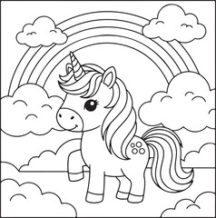 Minimalist Mountain Range Vector Illustration with Clean Lines and Modern Design