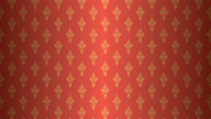 Thai vector pattern multicoloured