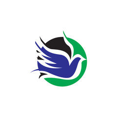 Dove Logo vector template