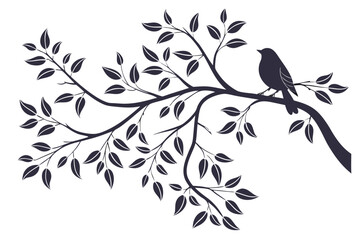vector illustration of a bird