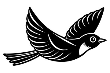 vector illustration of a bird