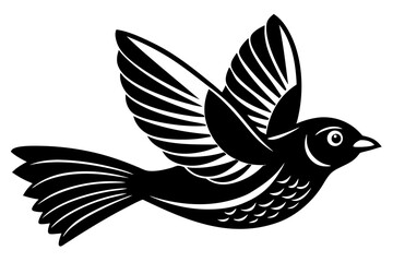vector illustration of a bird