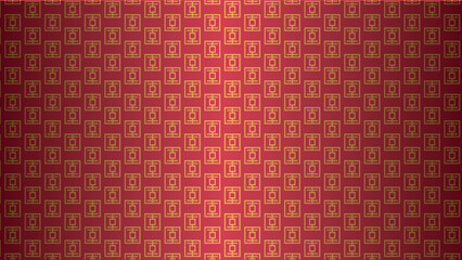 Chinese vector pattern coloured