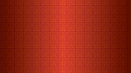 Chinese vector pattern coloured