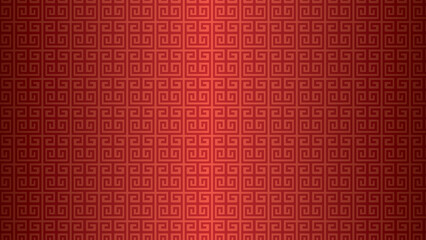 Chinese vector pattern coloured