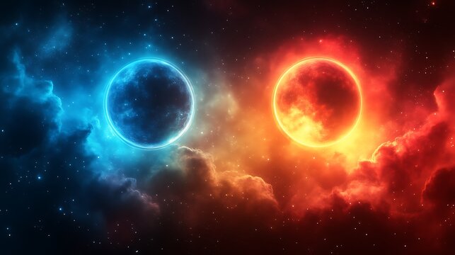 Cosmic Dualities - Two Worlds Collide.