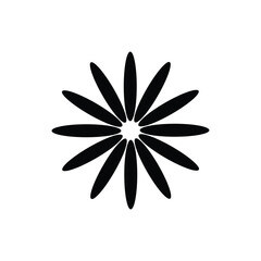 Rays, beams element. Sunburst, starburst shape on white. Radiating, radial, merging lines. Abstract circular geometric shape. Vector icons. EPS 10 .