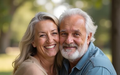 Happy senior couple. High quality