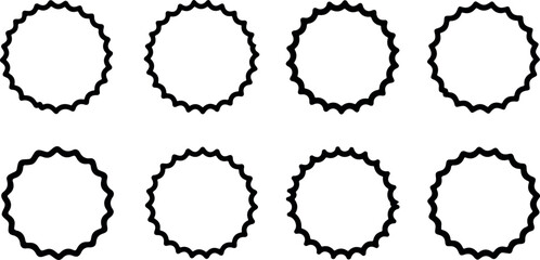 Bottle caps arranged in a grid pattern.