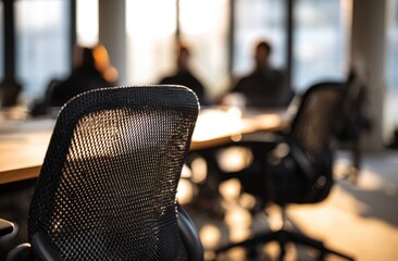 Blurred meeting room interior (1)