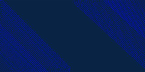Dark blue background. Modern line stripes curve abstract presentation background. Luxury paper cut background. Abstract decoration, golden pattern, halftone gradients,