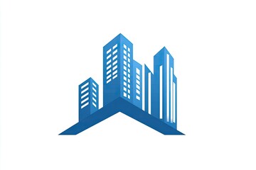 Abstract cityscape logo