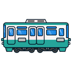 vector train icon
