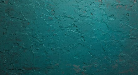 Fototapeta premium Teal textured surface